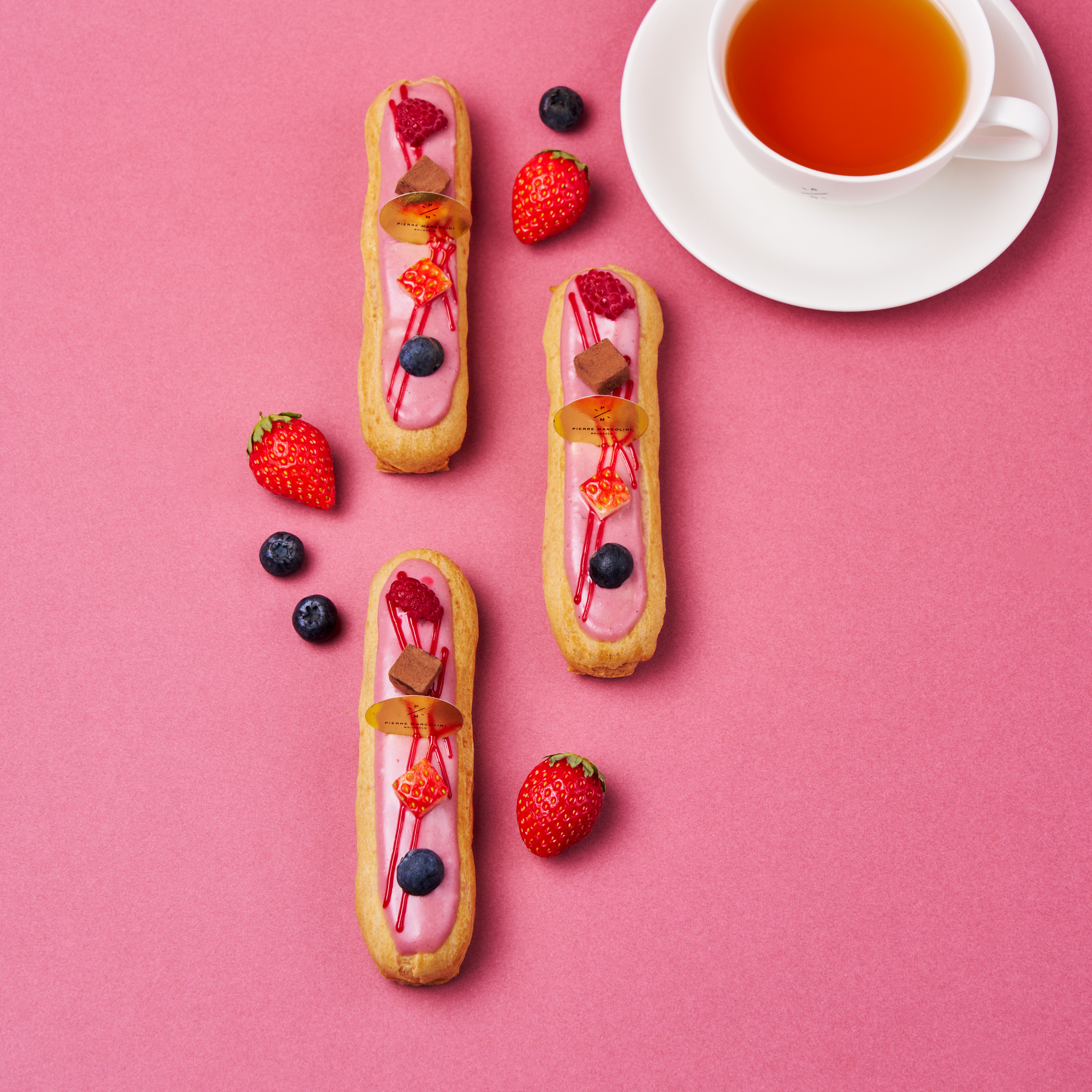 エクレア〜フリュイ ルージュ & ショコラ